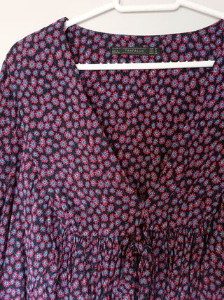 Blusa Zara flores