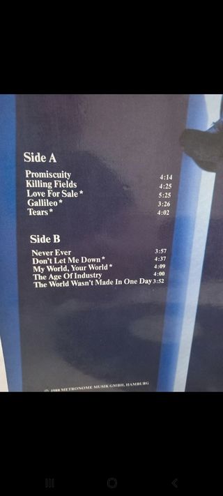 Boytronic - Love For Sale. 1988 Lp