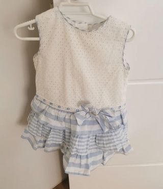 Vestido t/ 30 meses Miranda PERFECTO