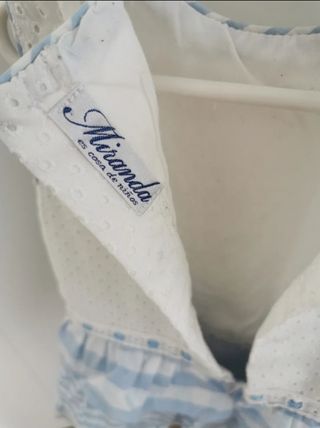 Vestido t/ 30 meses Miranda PERFECTO