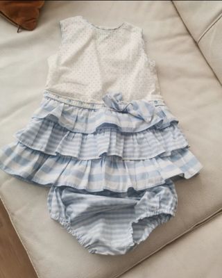 Vestido t/ 30 meses Miranda PERFECTO