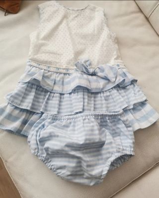 Vestido t/ 30 meses Miranda PERFECTO