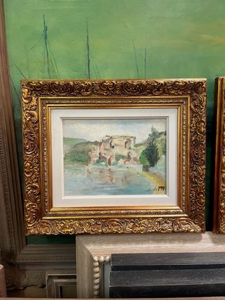 Dos antiguos óleos de Ludovica 1948