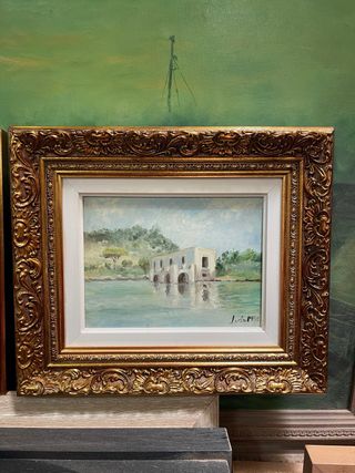 Dos antiguos óleos de Ludovica 1948