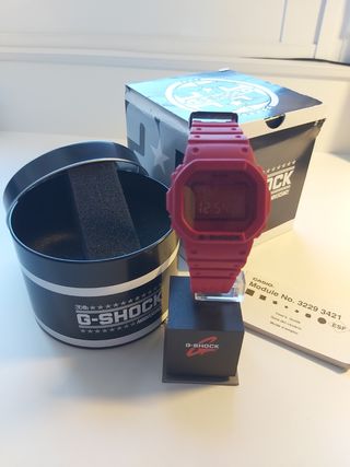 Casio G-Shock DW-5635C-4  rojo, 35 aniversario