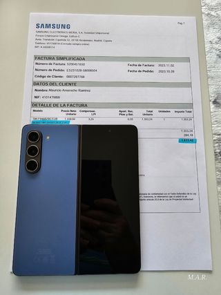 SAMSUNG GALAXY Z FOLD 5, 512 GB.