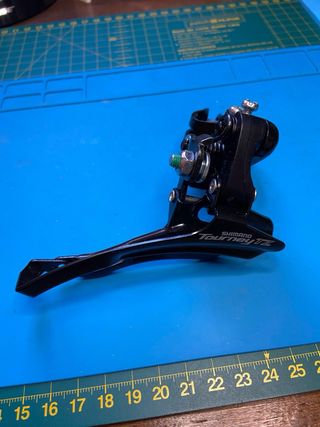 Desviador plato, shimano tourney TZ
