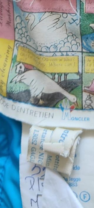 Chaqueta plumon MONCLER mujer vintage