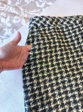 Minifalda tweed Mango