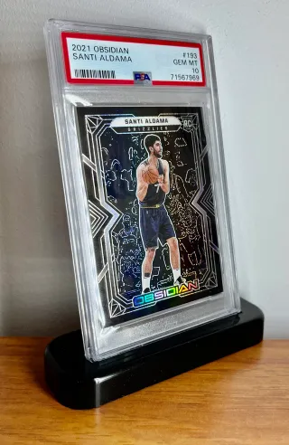 🏀 Cromo 2021 NBA Santi Aldama 👉 PSA 10  👀 POP 1