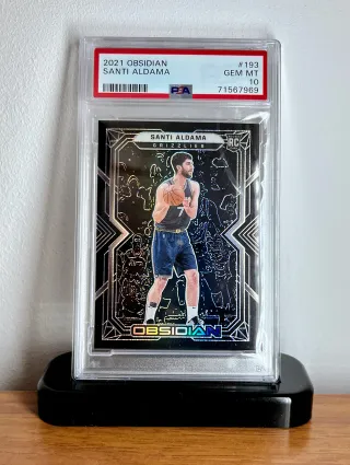 🏀 Cromo 2021 NBA Santi Aldama 👉 PSA 10  👀 POP 1