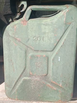 Jerrycan tanques vintage