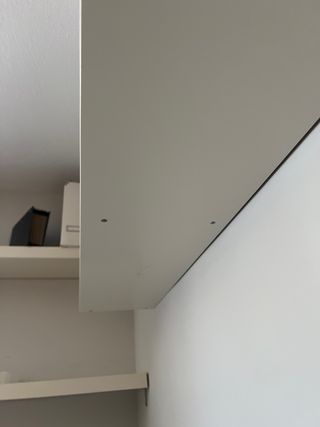 Mueble IKEA pared, puertas correderas