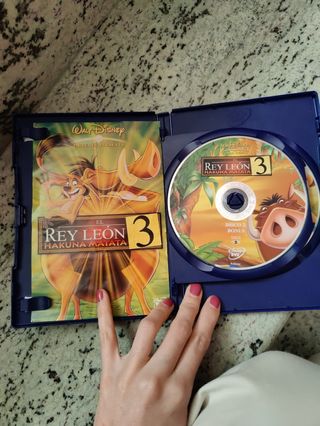 película el rey león, edición especial