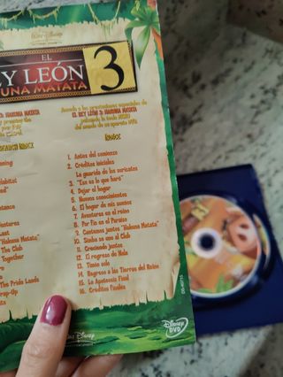 película el rey león, edición especial