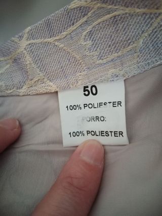 Traje señora chaqueta de falda