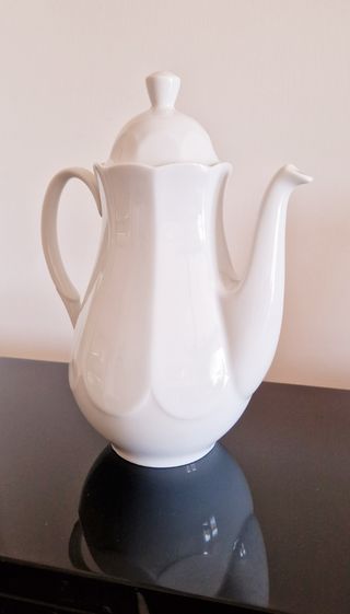 Caffettiera, teiera, bricco porcellana