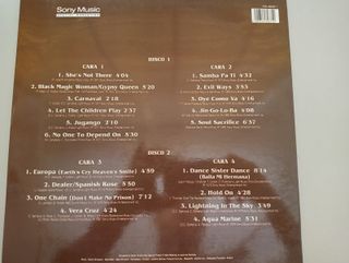 Carlos Santana "Greatest Hits". Doble Lp