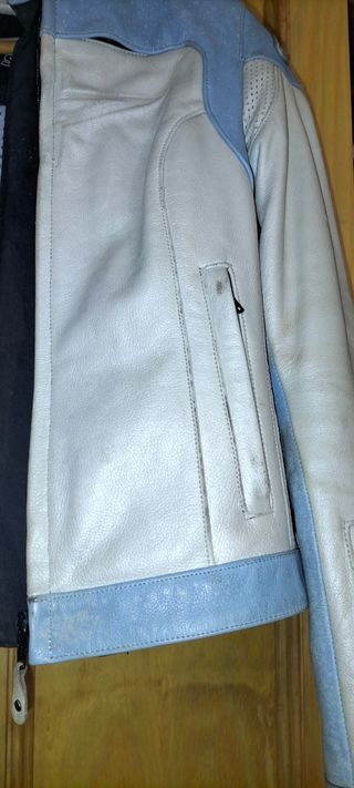 Chaqueta de piel Alpinestar de moto