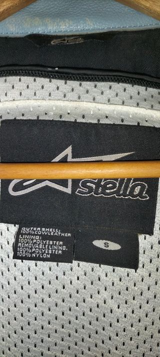 Chaqueta de piel Alpinestar de moto