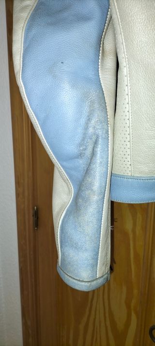 Chaqueta de piel Alpinestar de moto