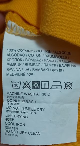 T-shirt ragazzo/uomo tg. XL