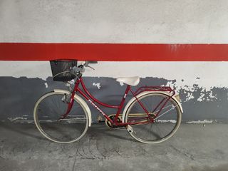 Bicicleta BH rosa, de mujer,