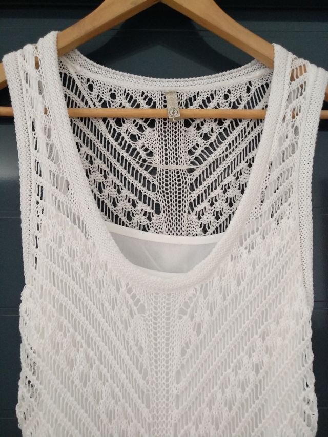 Vestido de crochet
