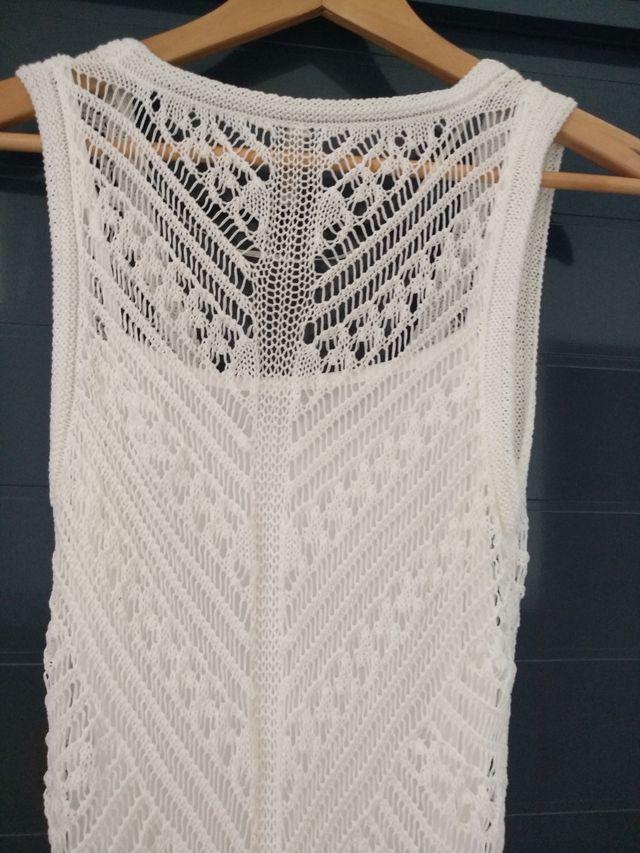 Vestido de crochet