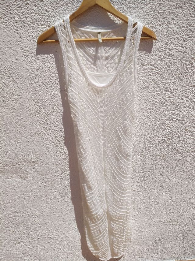 Vestido de crochet