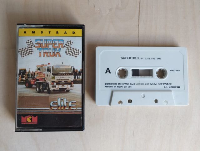 Juego SUPER TRUX Amstrad