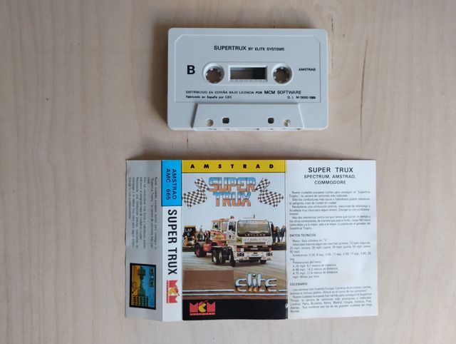 Juego SUPER TRUX Amstrad