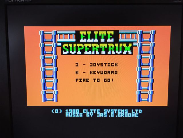 Juego SUPER TRUX Amstrad