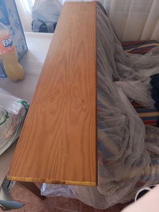 Recibidor madera de pino