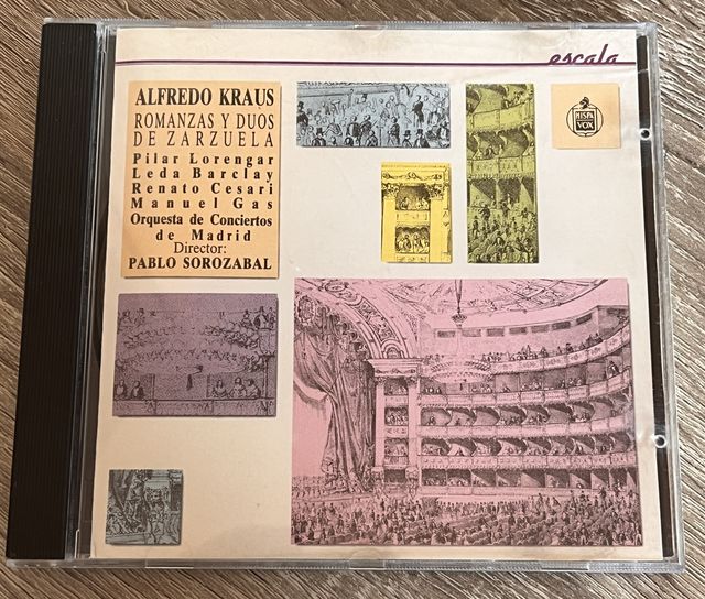 Alfredo Kraus, Dúos de Zarzuela CD perfecto estado