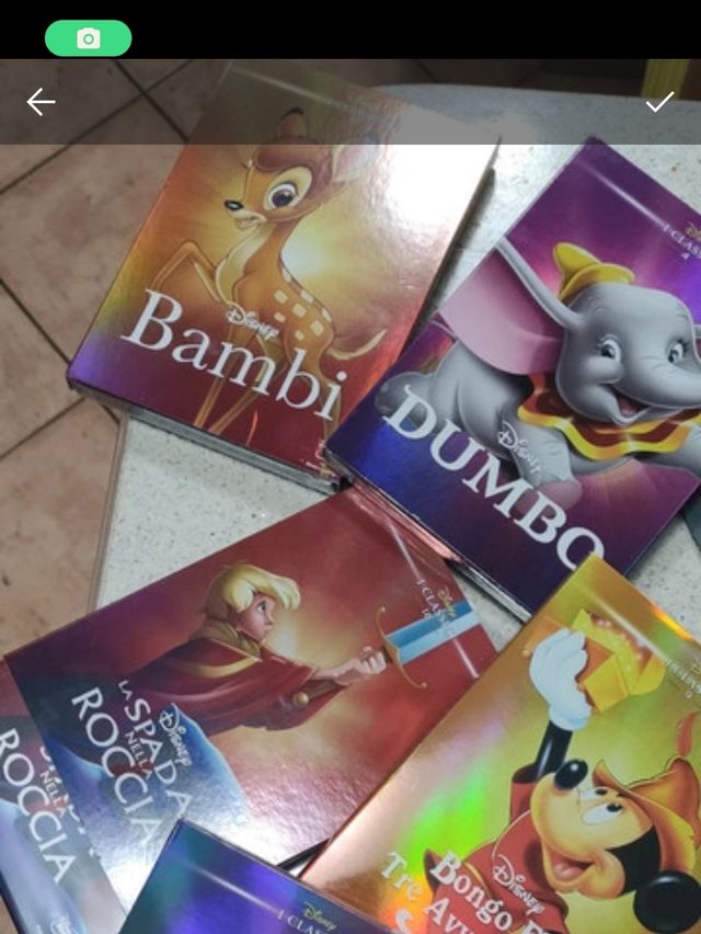 Set Dvd Disney da collezione ( set 1)