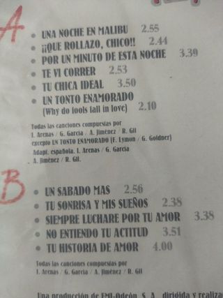 Vinilo Tennessee - Una Noche en Malibú Pop Rock