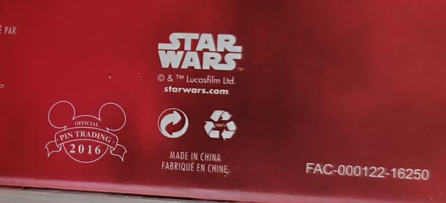 Star Wars Han Solo pin set. Limited