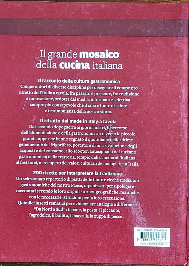 Il grande mosaico della cucina italiana - Touring