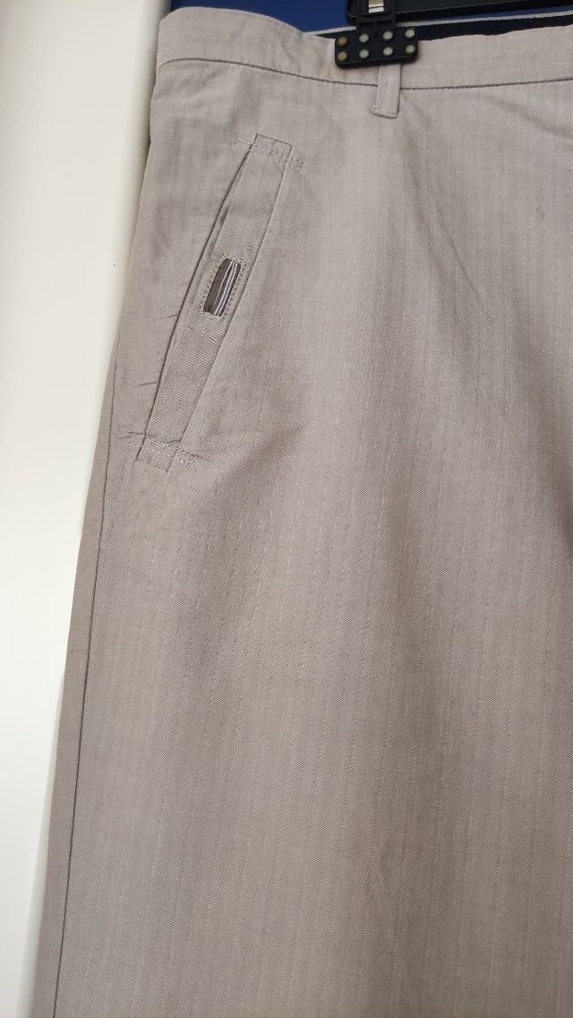 Pantalone uomo , colore beige, tg. 54