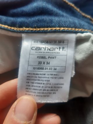 Vaqueros Carhartt 