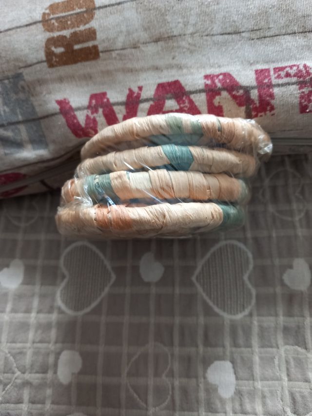 4 sottobicchieri in paglia