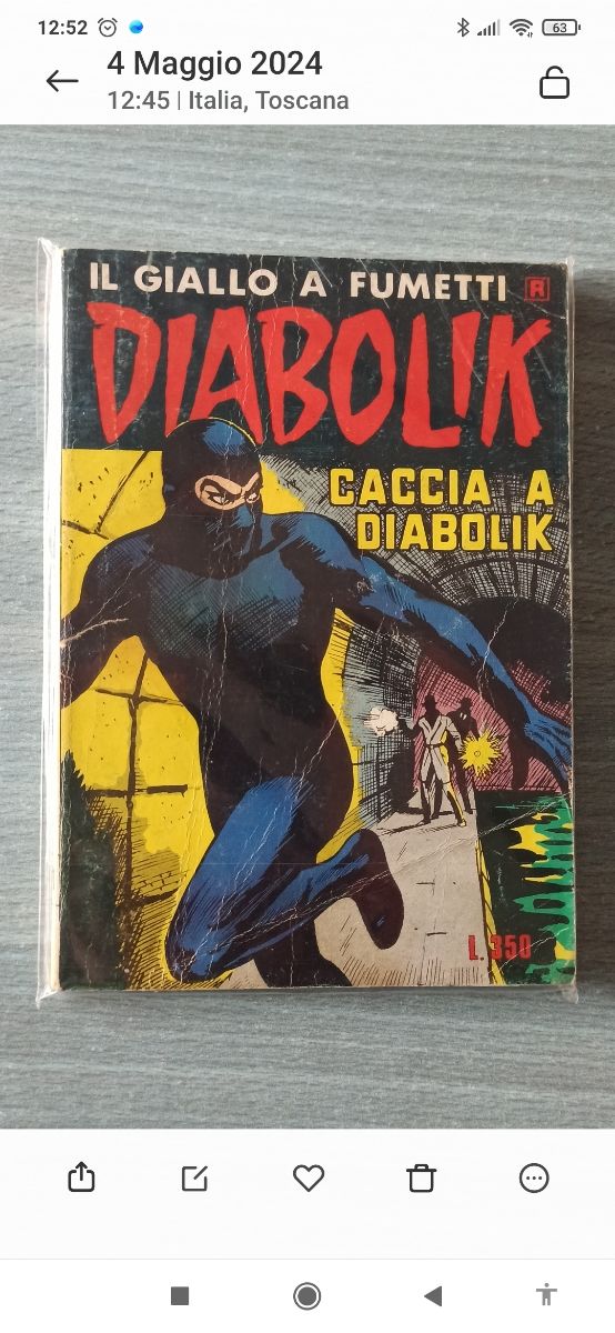 Diabolik serie bianca n. 41