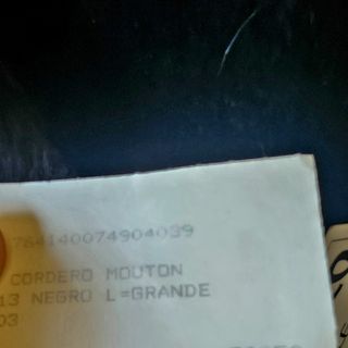 Chaquetón de Piel de Cordero,  Moutón