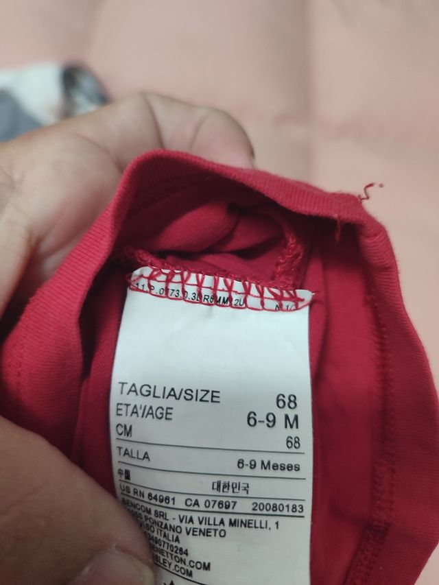 Maglietta a manica corta x bambina