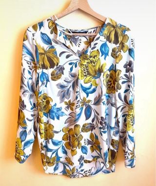 Blusa floral Zara