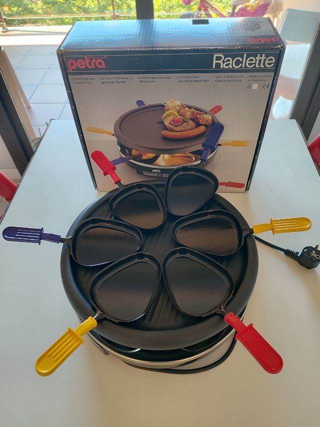 Raclette más grill.