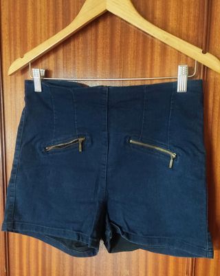 Calção de ganga de Mulher