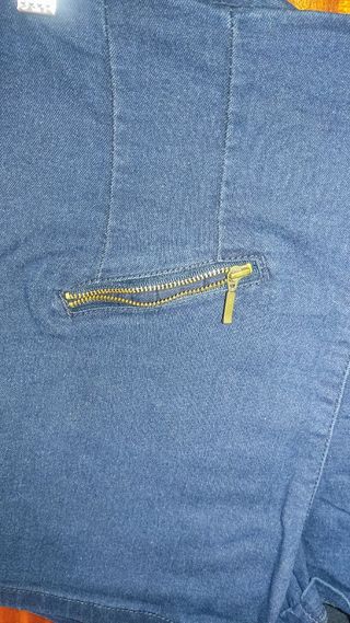 Calção de ganga de Mulher