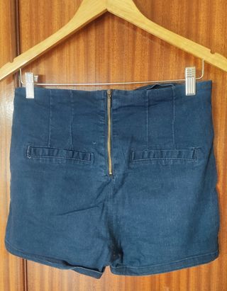 Calção de ganga de Mulher